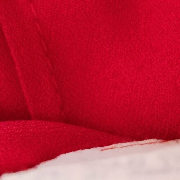 Jay Jacobs size 9-10 vintage Marilyn Monroe wine red sweetheart high slit dress - Picture 10 of 11